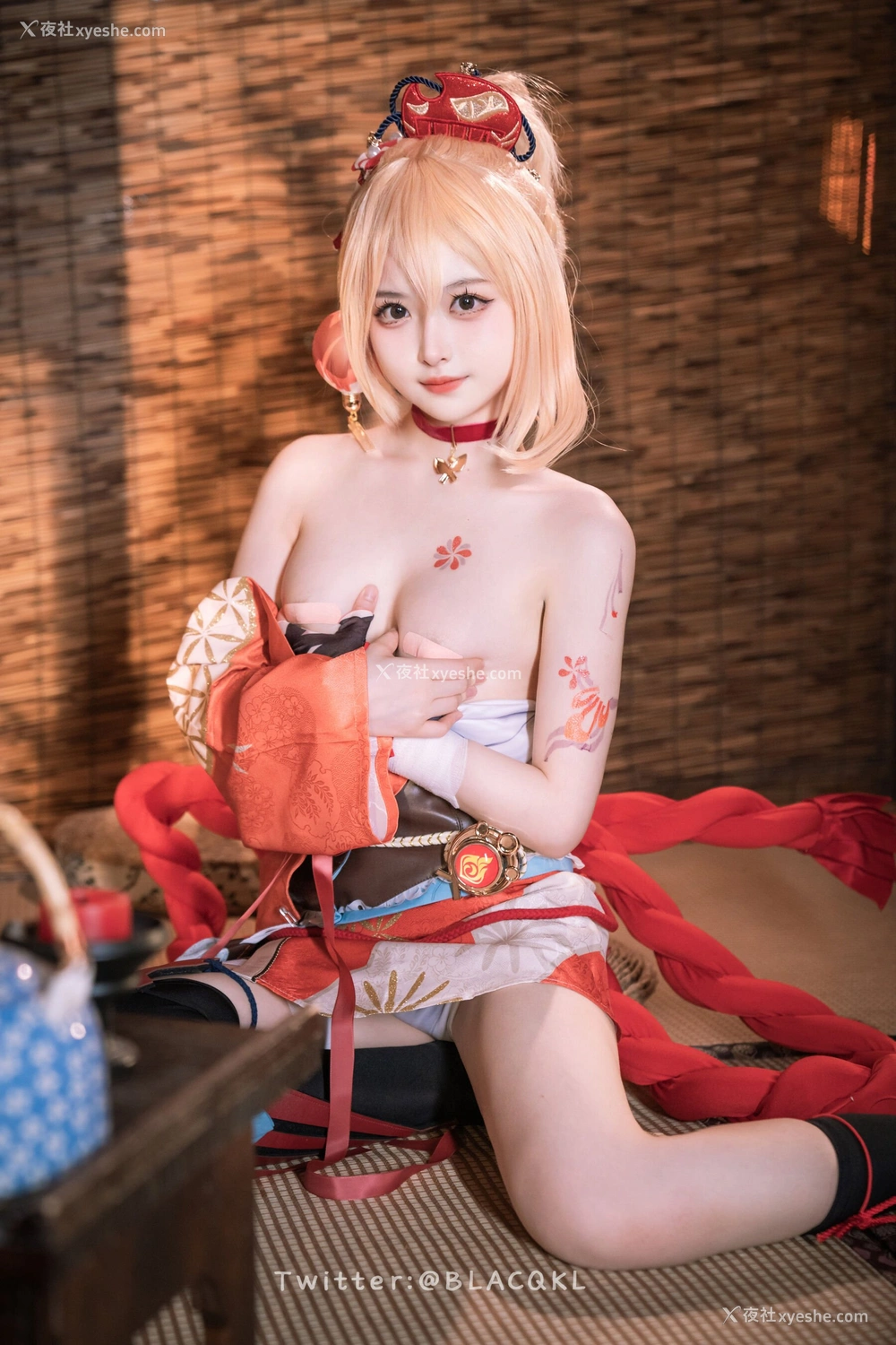 1P - 白莉爱吃巧克力《宵宫》
