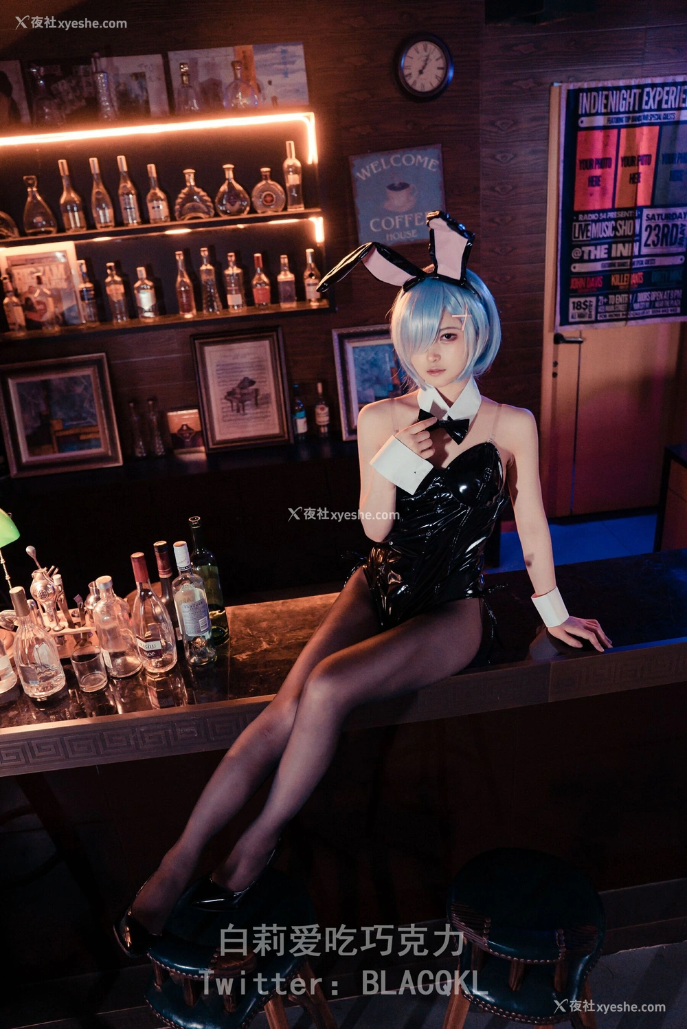1P - 白莉爱吃巧克力《蕾姆兔女郎》