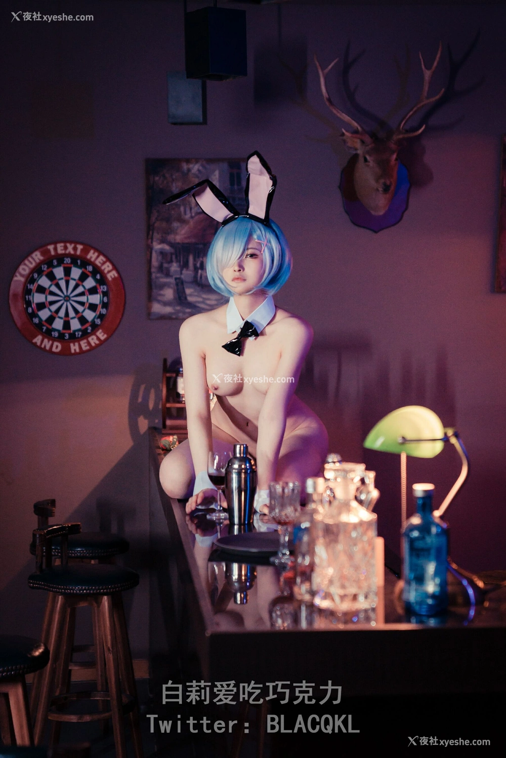 1P - 白莉爱吃巧克力《蕾姆兔女郎》