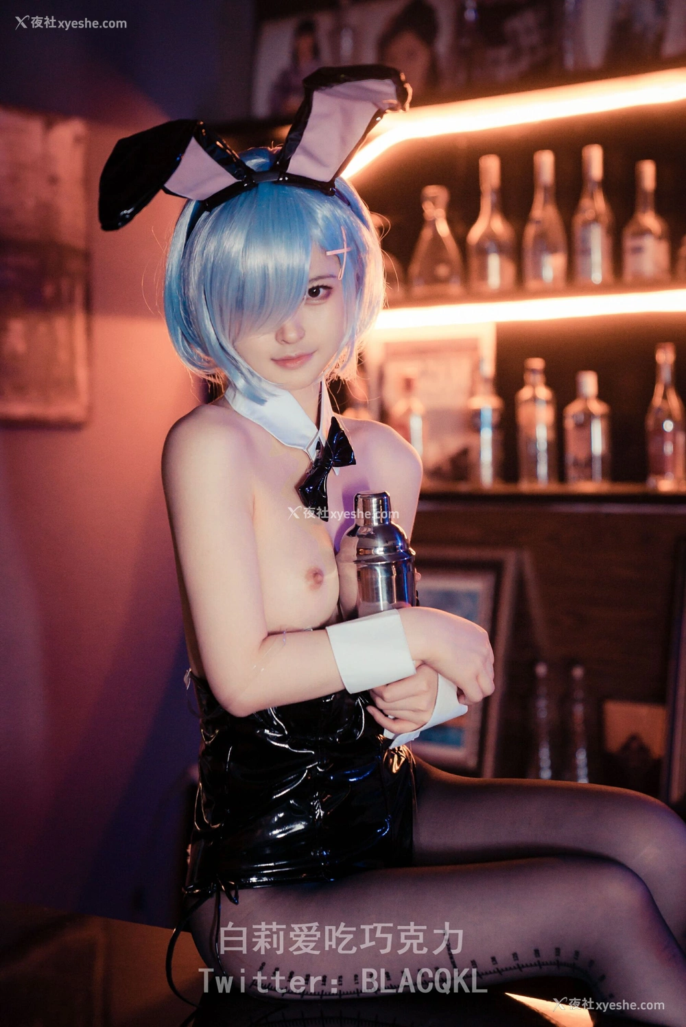 1P - 白莉爱吃巧克力《蕾姆兔女郎》
