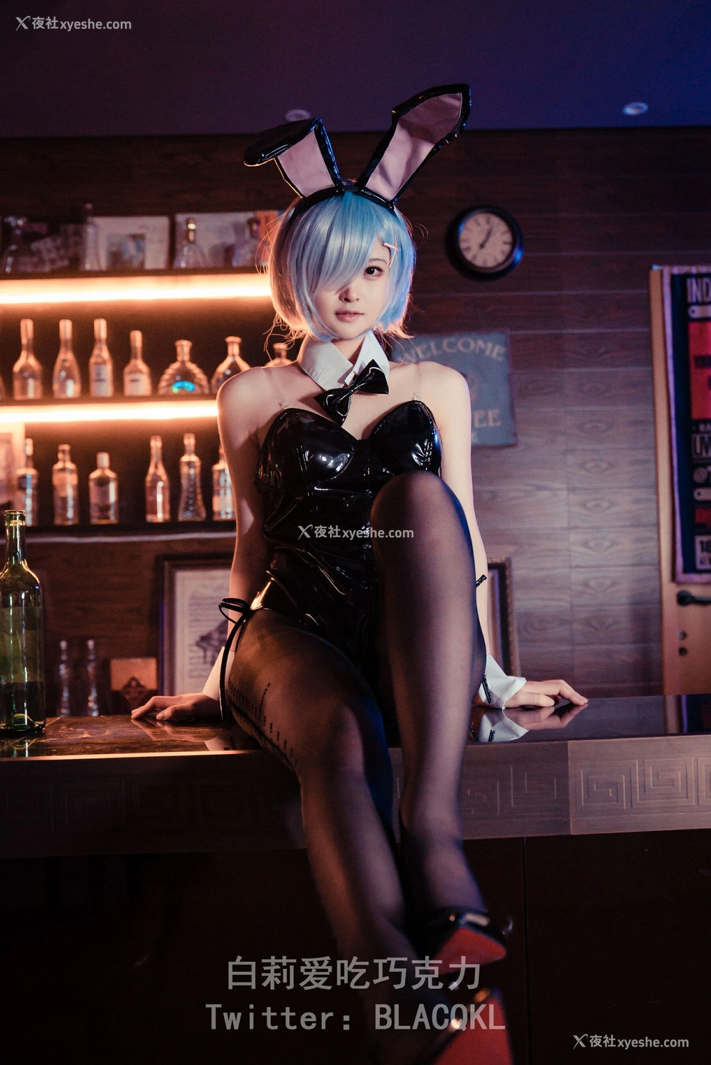 1P - 白莉爱吃巧克力《蕾姆兔女郎》