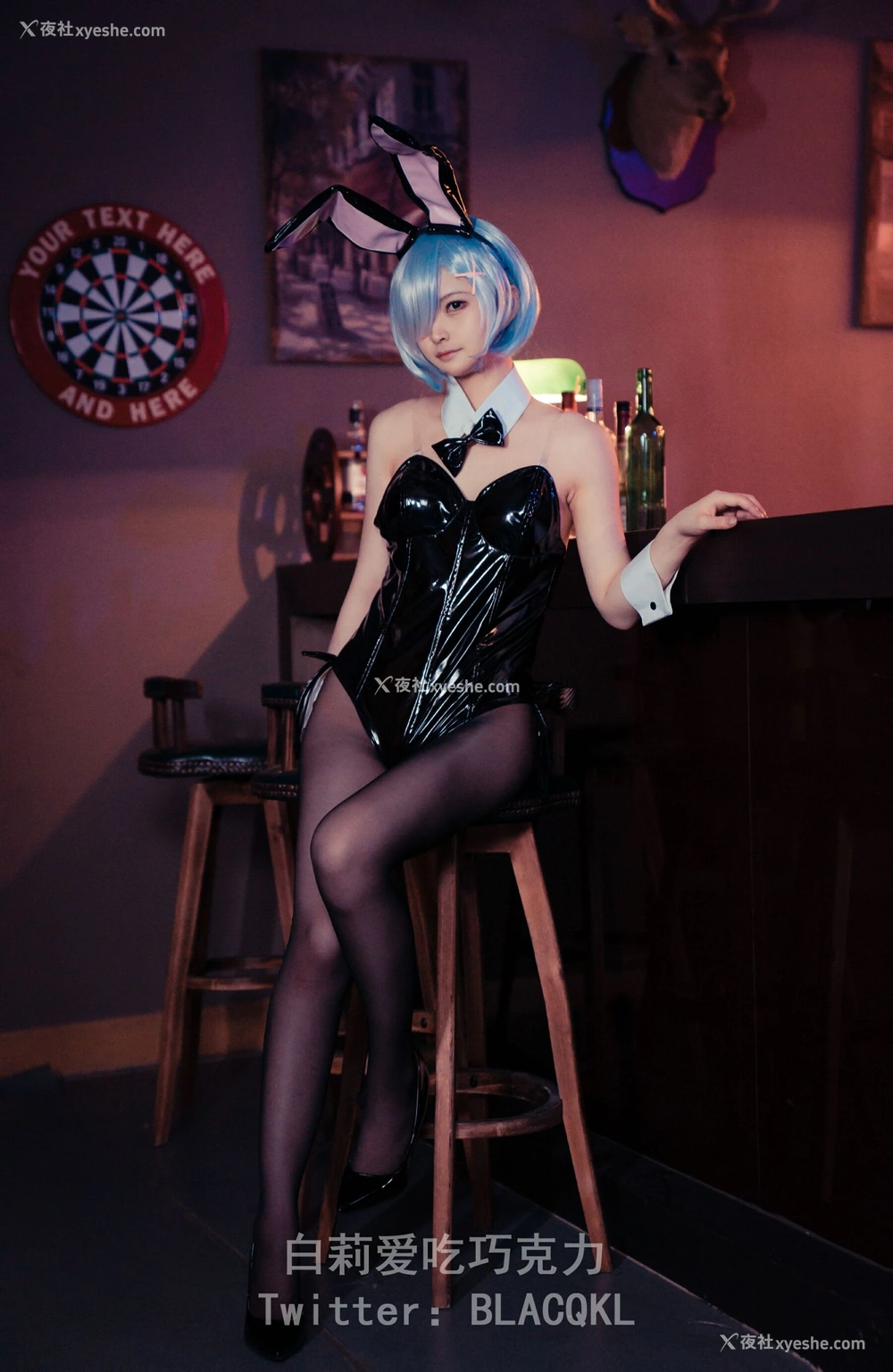 1P - 白莉爱吃巧克力《蕾姆兔女郎》