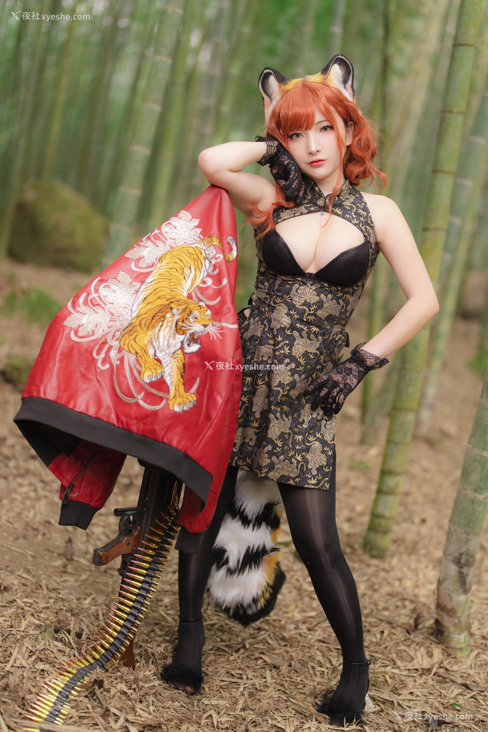 1P - 小丁Ding《Tiger cheongsam》