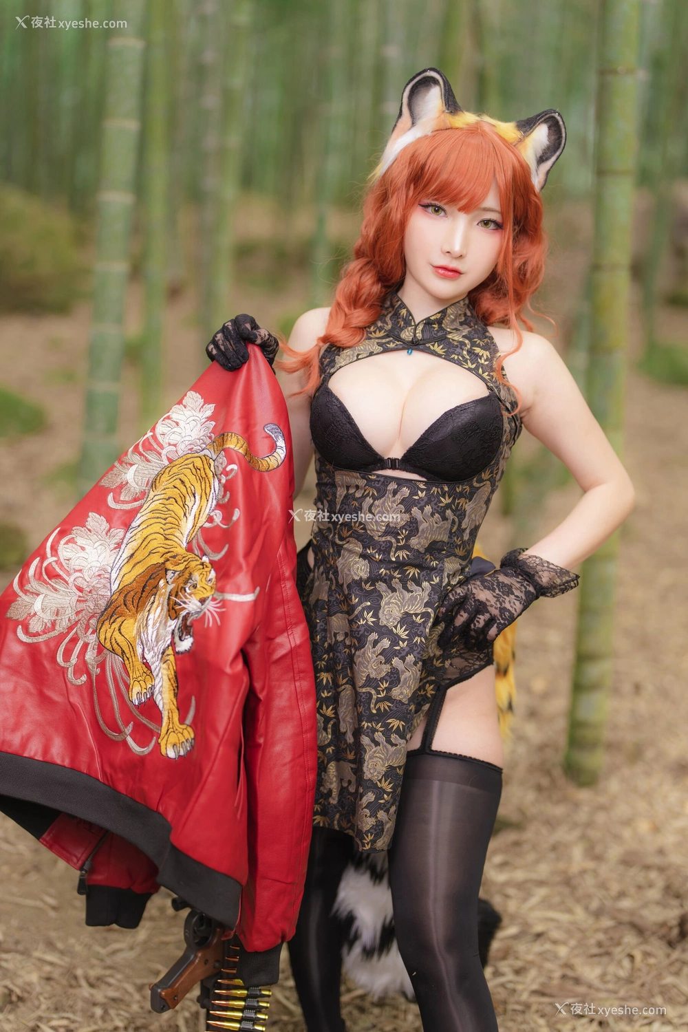 1P - 小丁Ding《Tiger cheongsam》