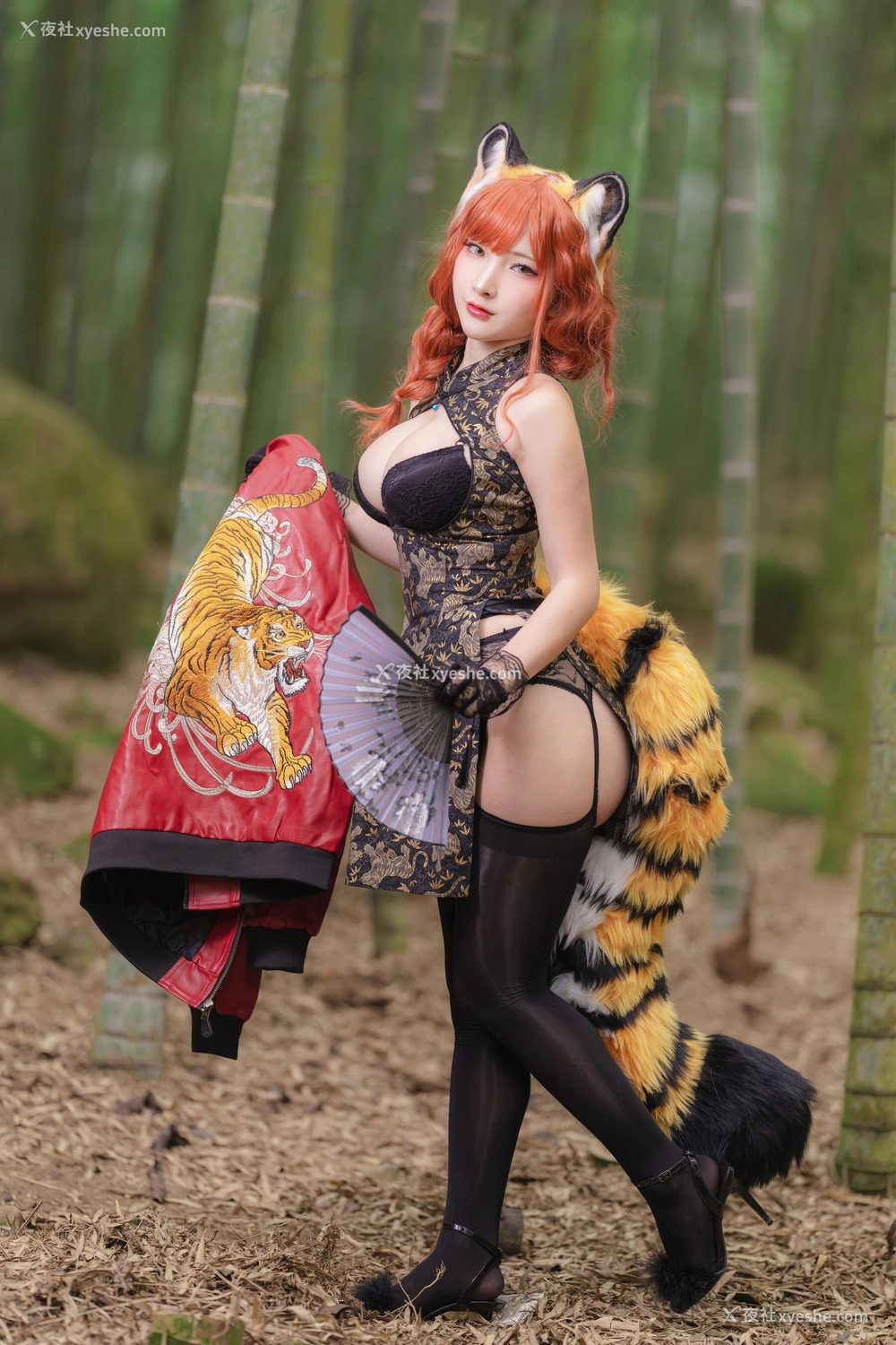 1P - 小丁Ding《Tiger cheongsam》