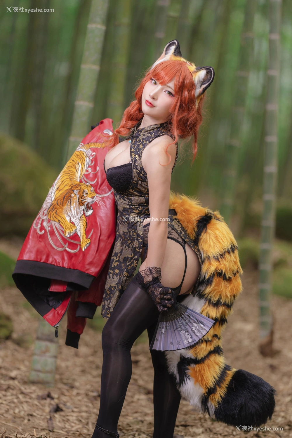 1P - 小丁Ding《Tiger cheongsam》