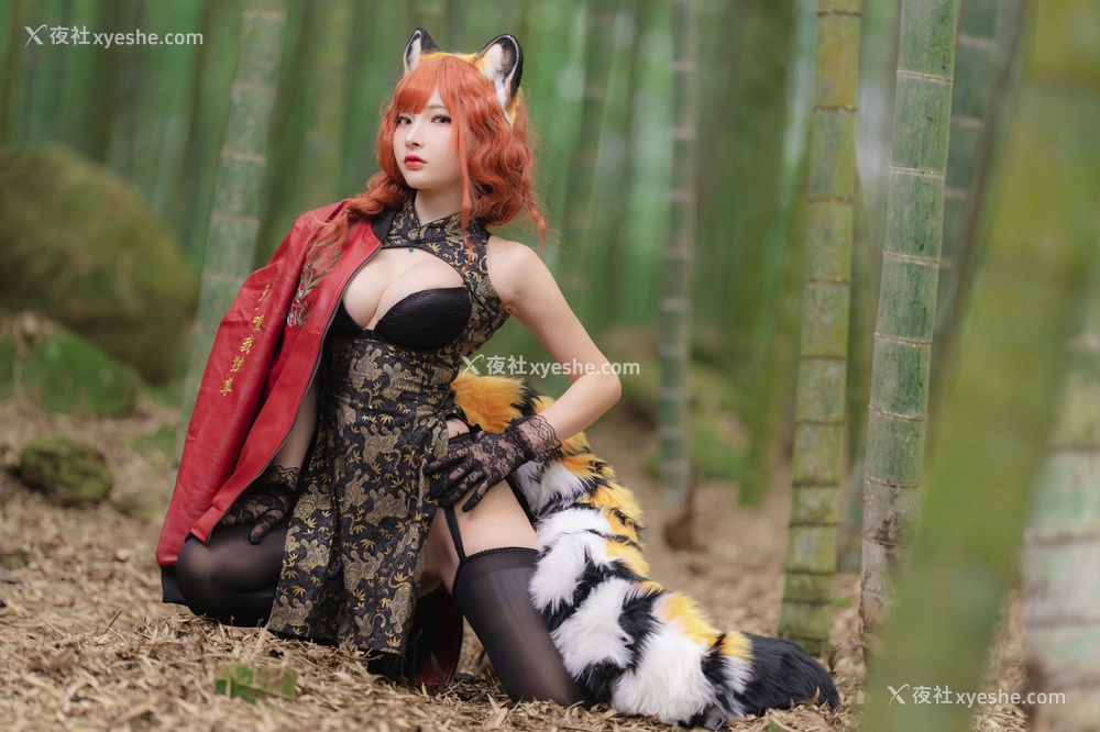 1P - 小丁Ding《Tiger cheongsam》