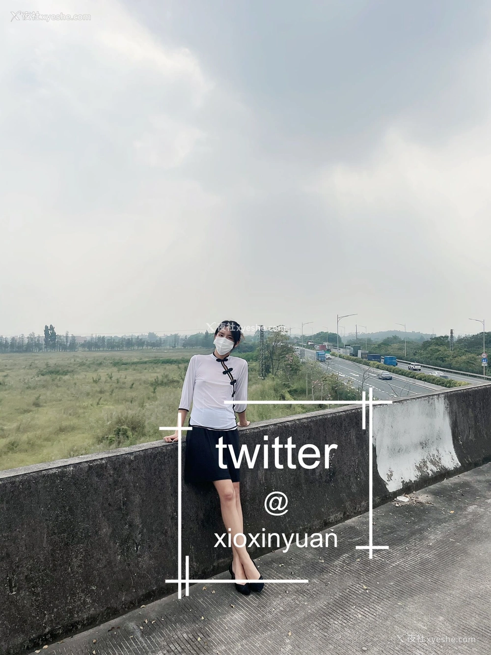 1P - 《我爱天体》推特网红 xioxinyuan 露出合集