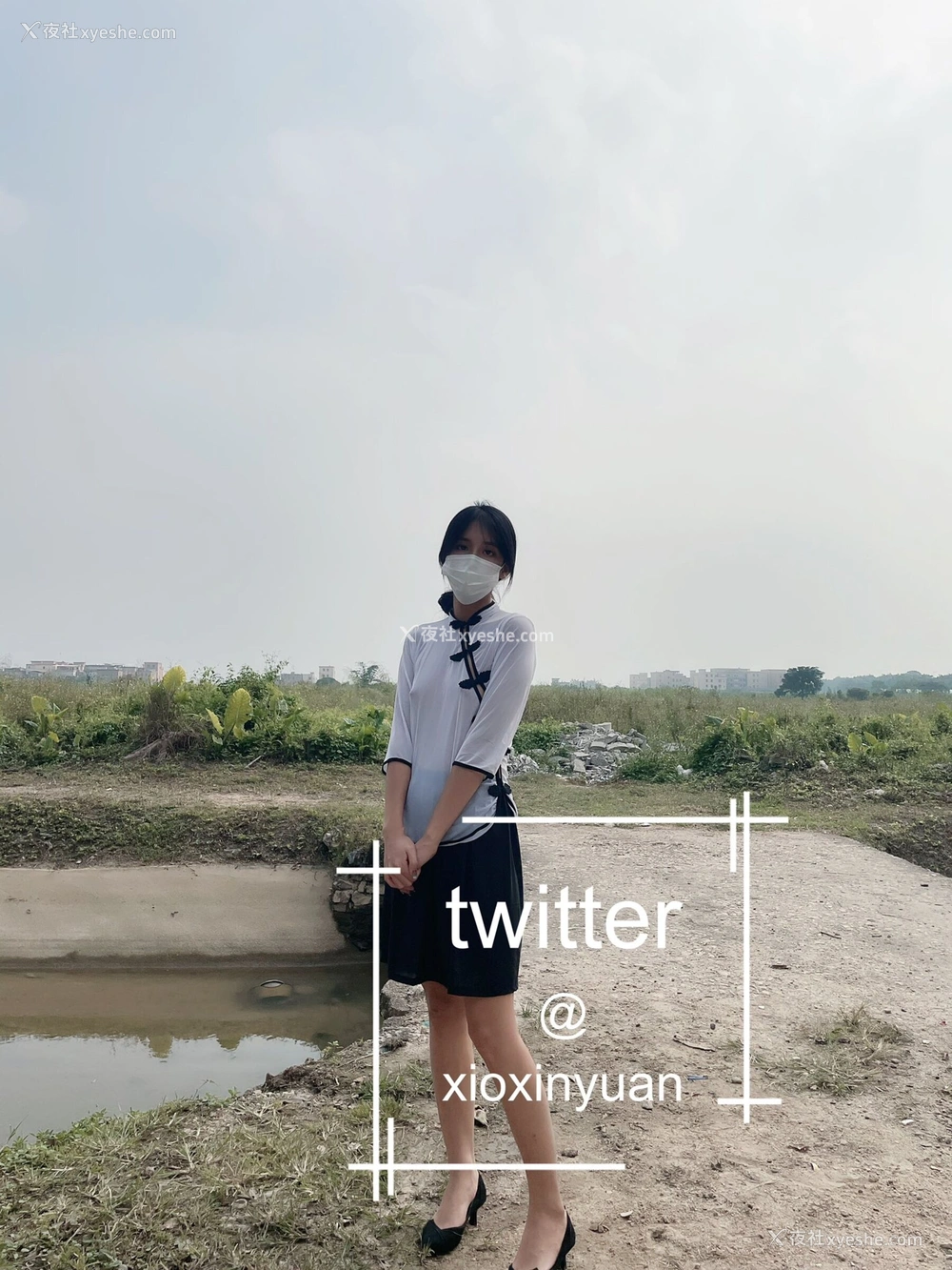 1P - 《我爱天体》推特网红 xioxinyuan 露出合集