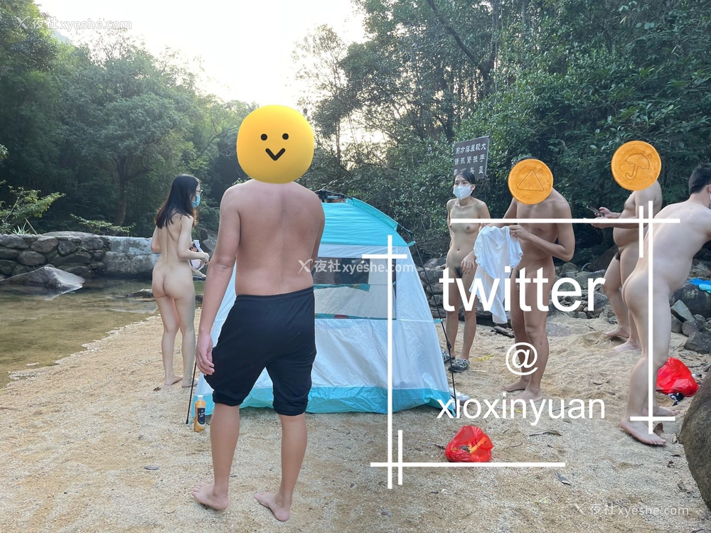 1P - 《我爱天体》推特网红 xioxinyuan 露出合集