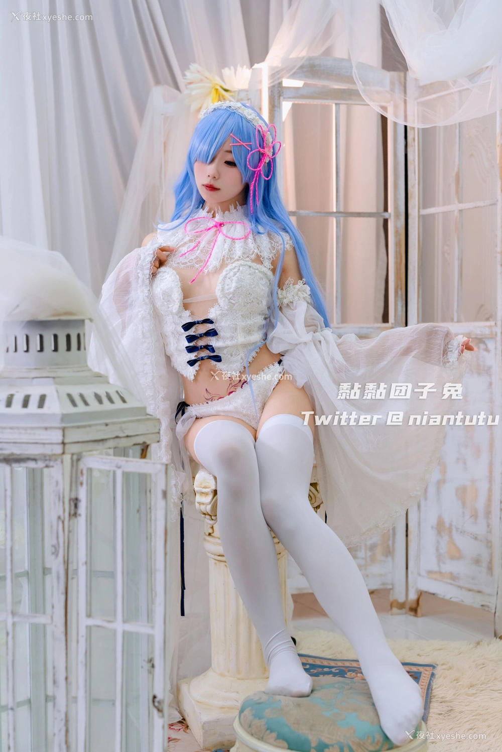 1P - 黏黏团子兔《蕾姆 I DO》