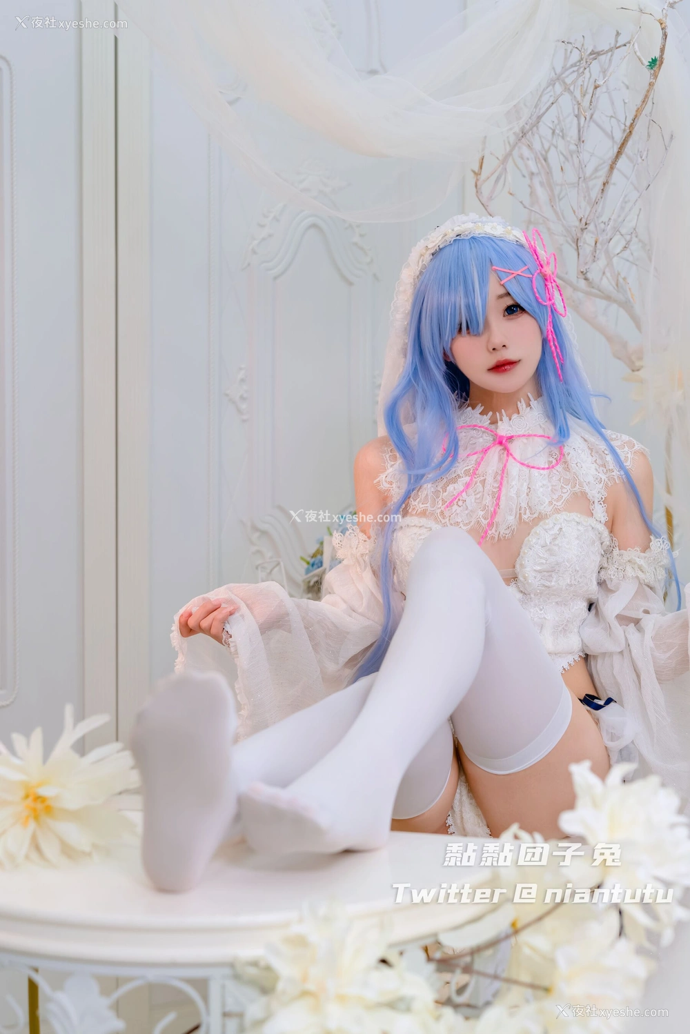 1P - 黏黏团子兔《蕾姆 I DO》