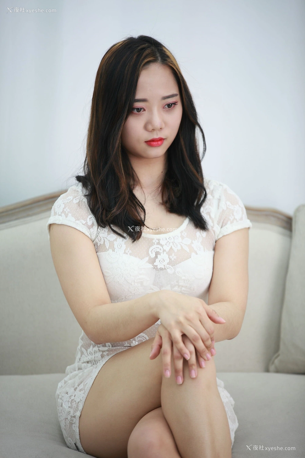 1P - 韩模 가영（嘉玲）人体私拍套图