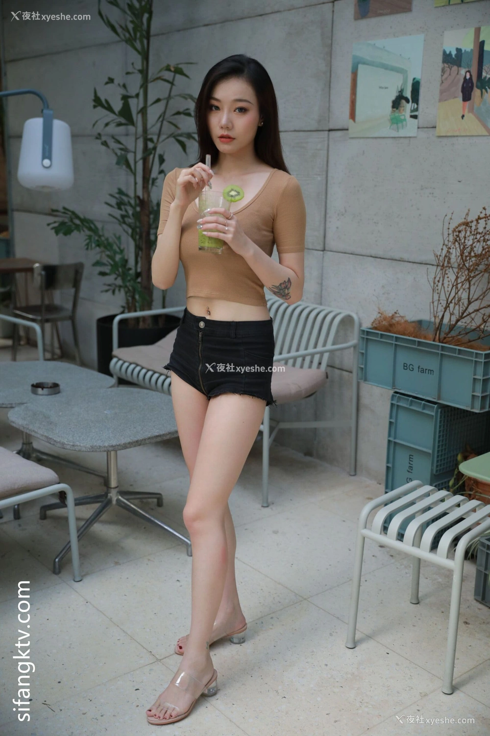 1P - 国模安然性感写真