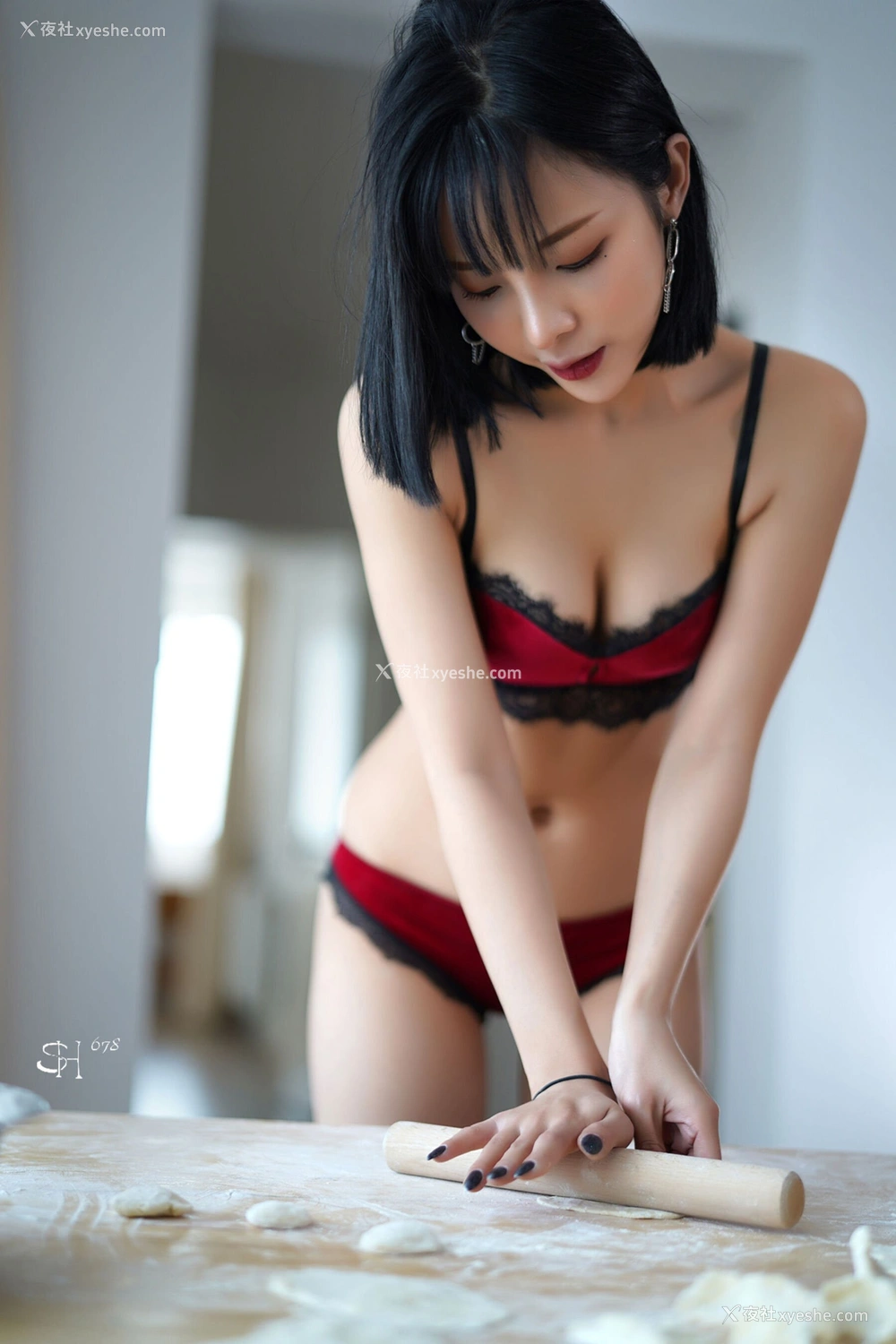 1P - 港模 Siu Fann 人体私拍套图