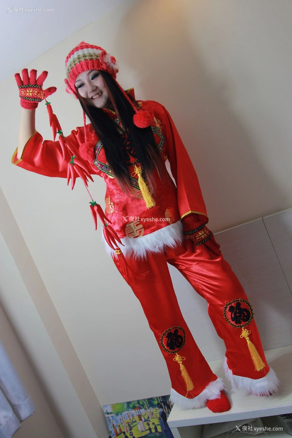 1P - 台模米娜大尺度人体私拍套图