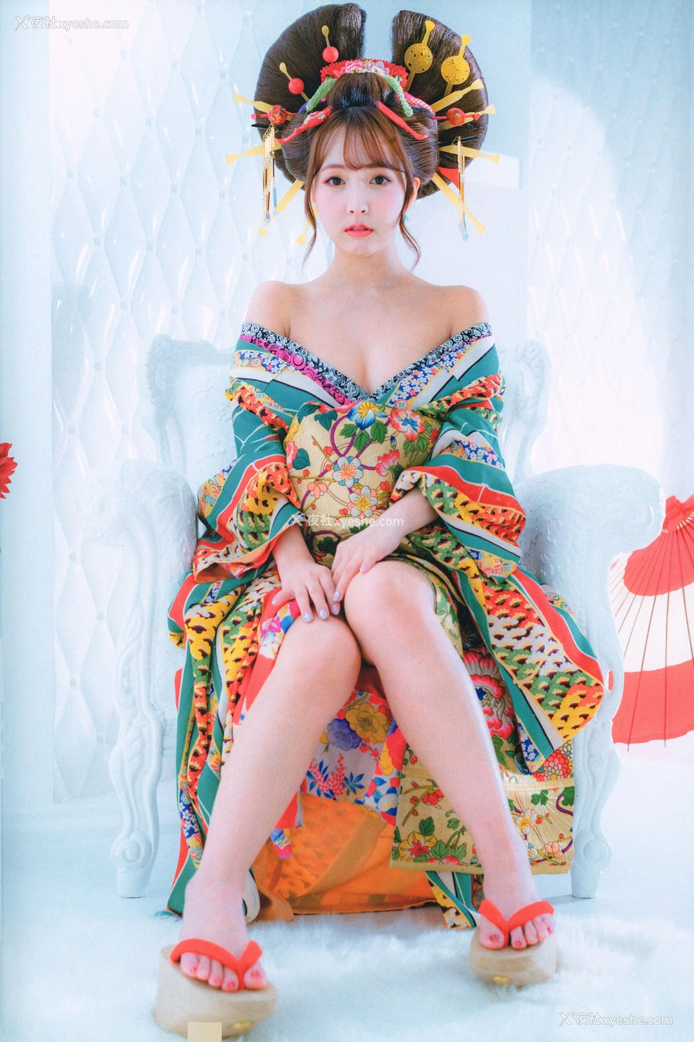 1P - 叁上悠亚《花魁x裸体美》
