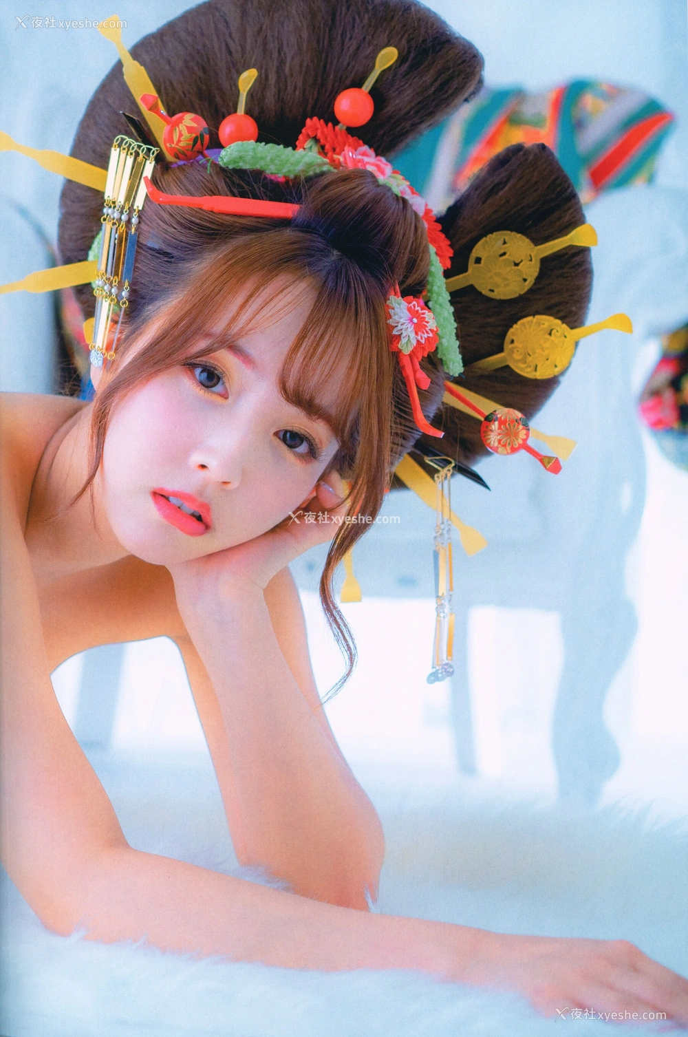 1P - 叁上悠亚《花魁x裸体美》