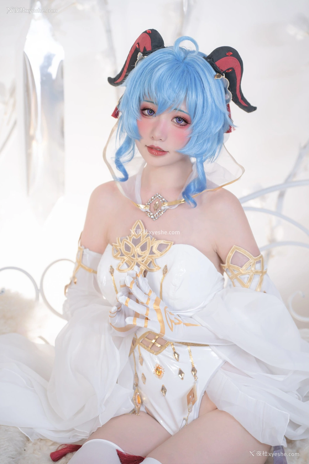 1P - 喵小吉x云烧《原神花嫁优菈、甘雨 双子：最强冰雪组合》