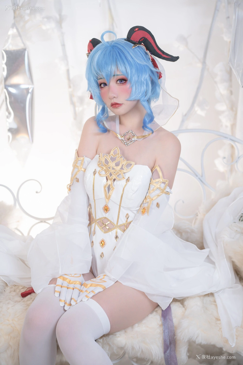 1P - 喵小吉x云烧《原神花嫁优菈、甘雨 双子：最强冰雪组合》