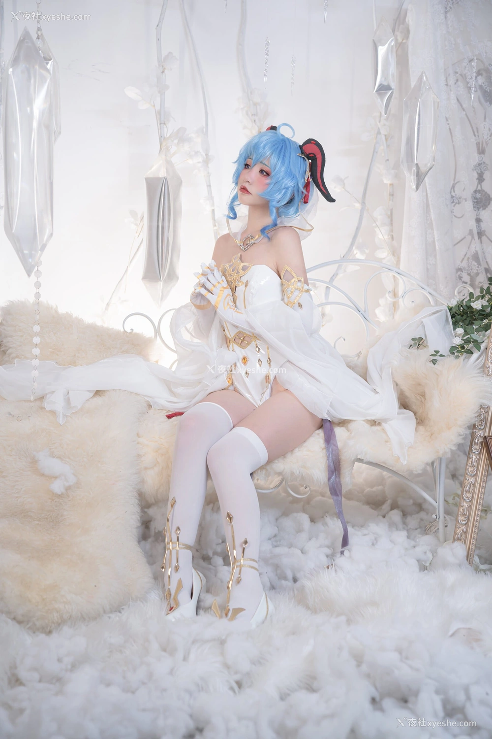 1P - 喵小吉x云烧《原神花嫁优菈、甘雨 双子：最强冰雪组合》