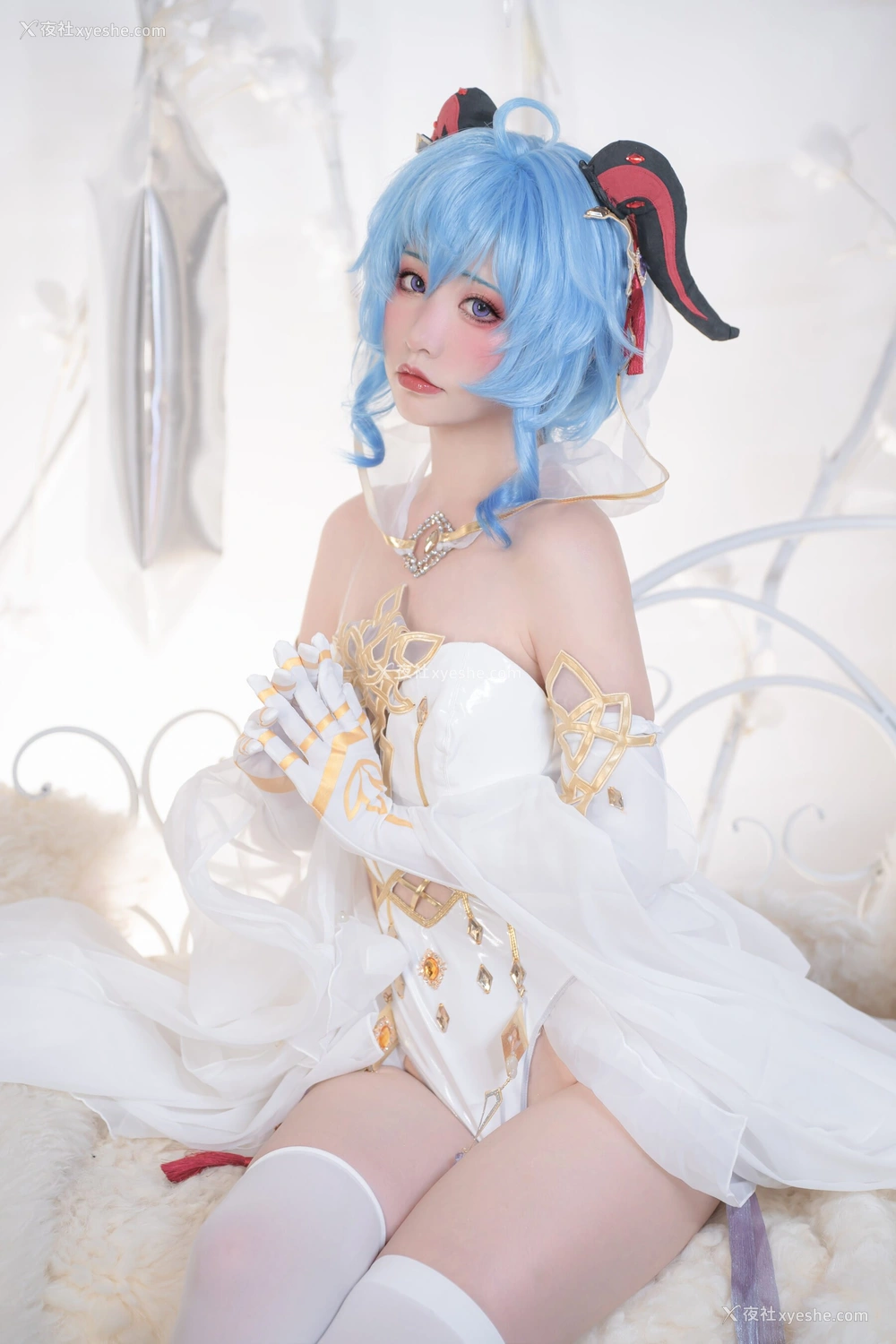 1P - 喵小吉x云烧《原神花嫁优菈、甘雨 双子：最强冰雪组合》