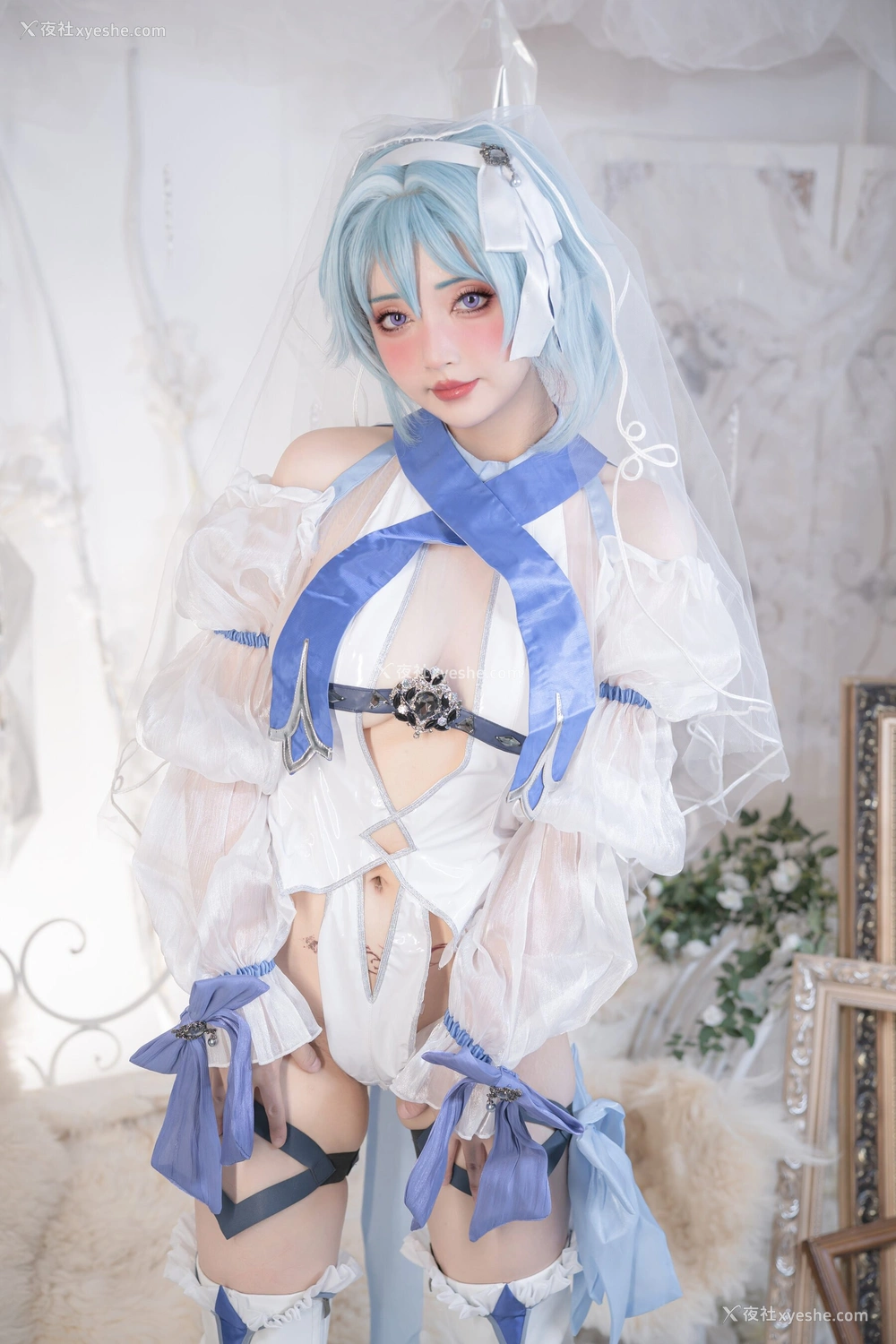 1P - 喵小吉x云烧《原神花嫁优菈、甘雨 双子：最强冰雪组合》