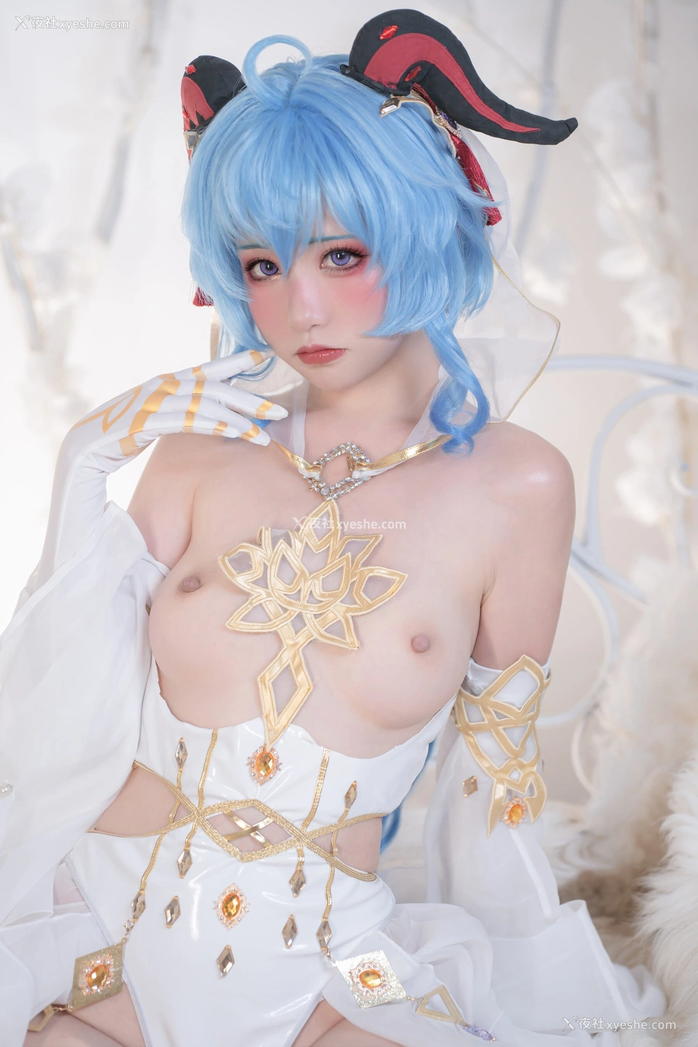 1P - 喵小吉x云烧《原神花嫁优菈、甘雨 双子：最强冰雪组合》
