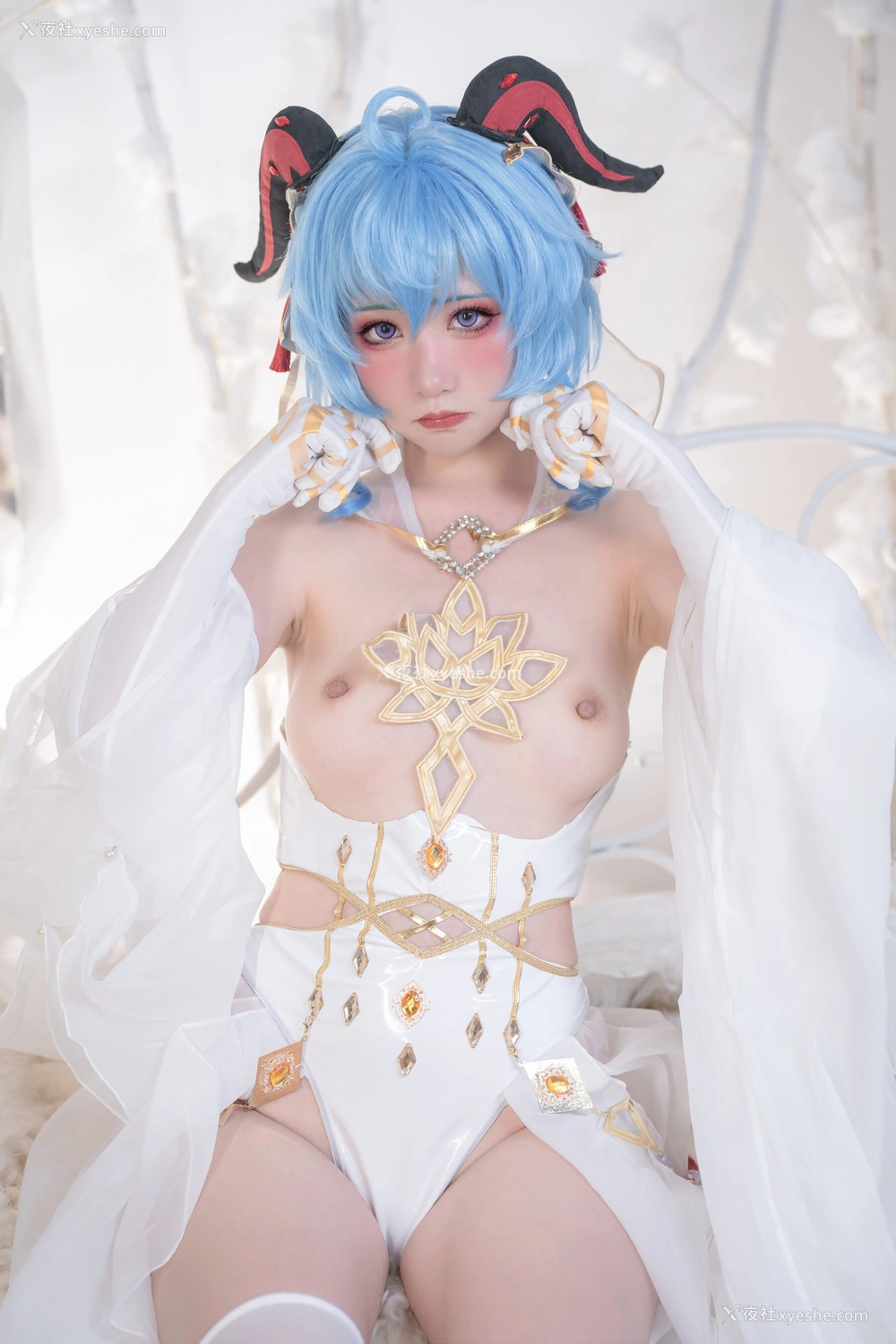 1P - 喵小吉x云烧《原神花嫁优菈、甘雨 双子：最强冰雪组合》