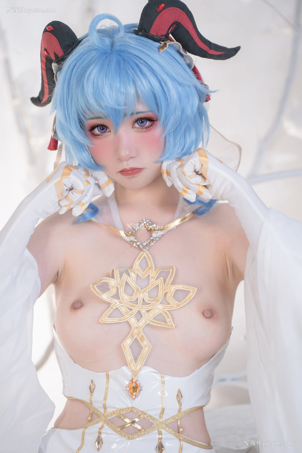 1P - 喵小吉x云烧《原神花嫁优菈、甘雨 双子：最强冰雪组合》