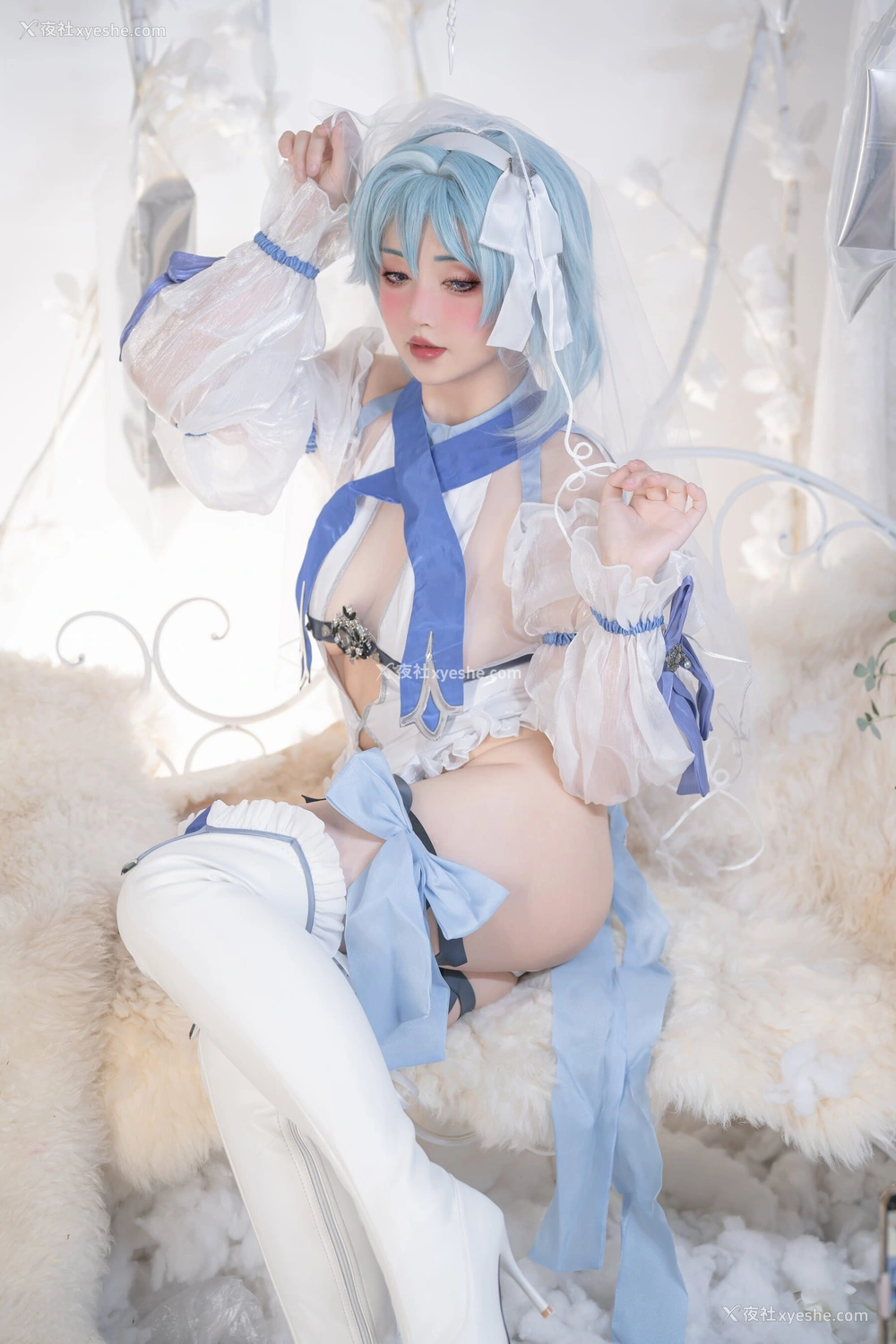 1P - 喵小吉x云烧《原神花嫁优菈、甘雨 双子：最强冰雪组合》