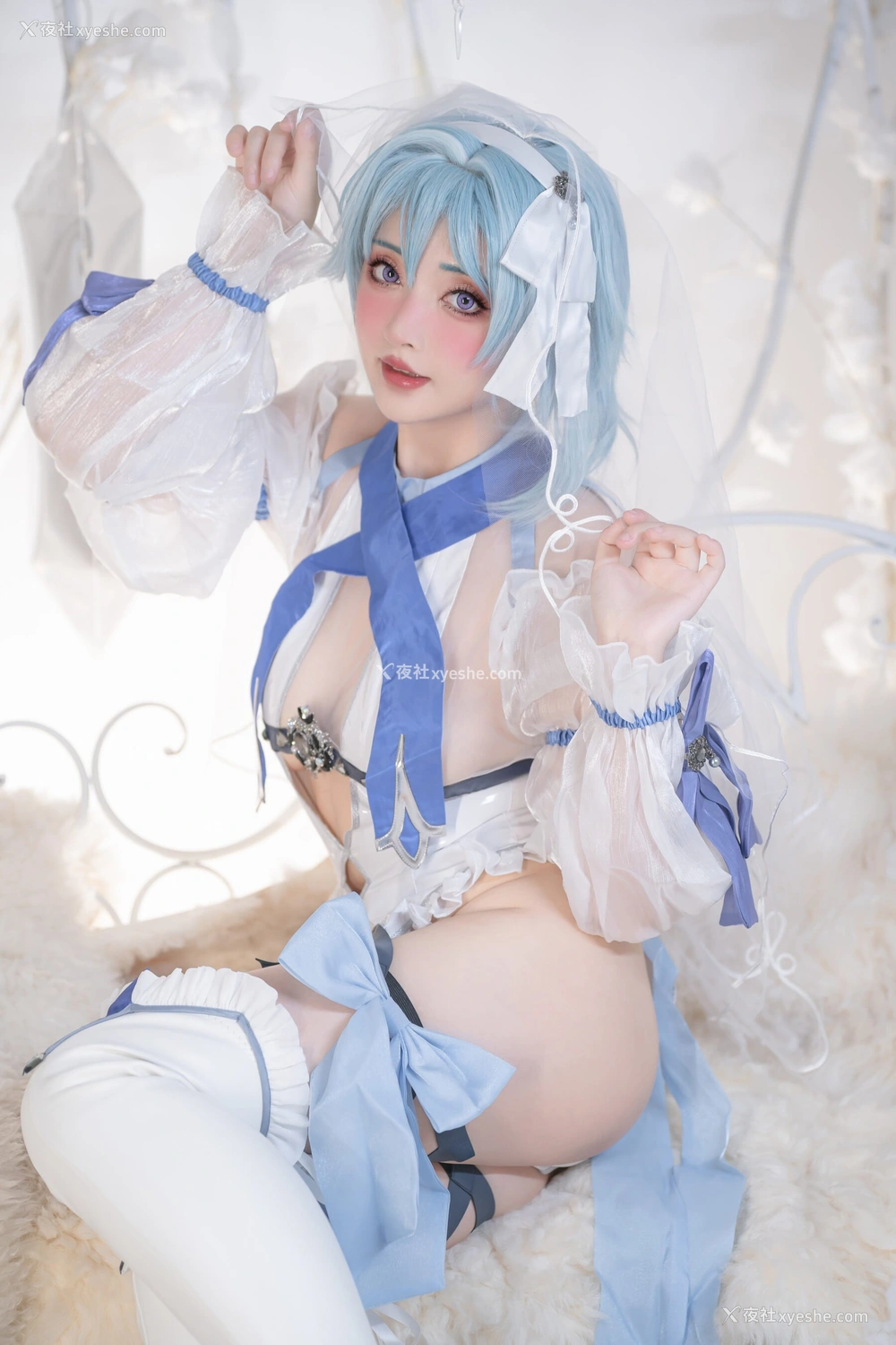 1P - 喵小吉x云烧《原神花嫁优菈、甘雨 双子：最强冰雪组合》