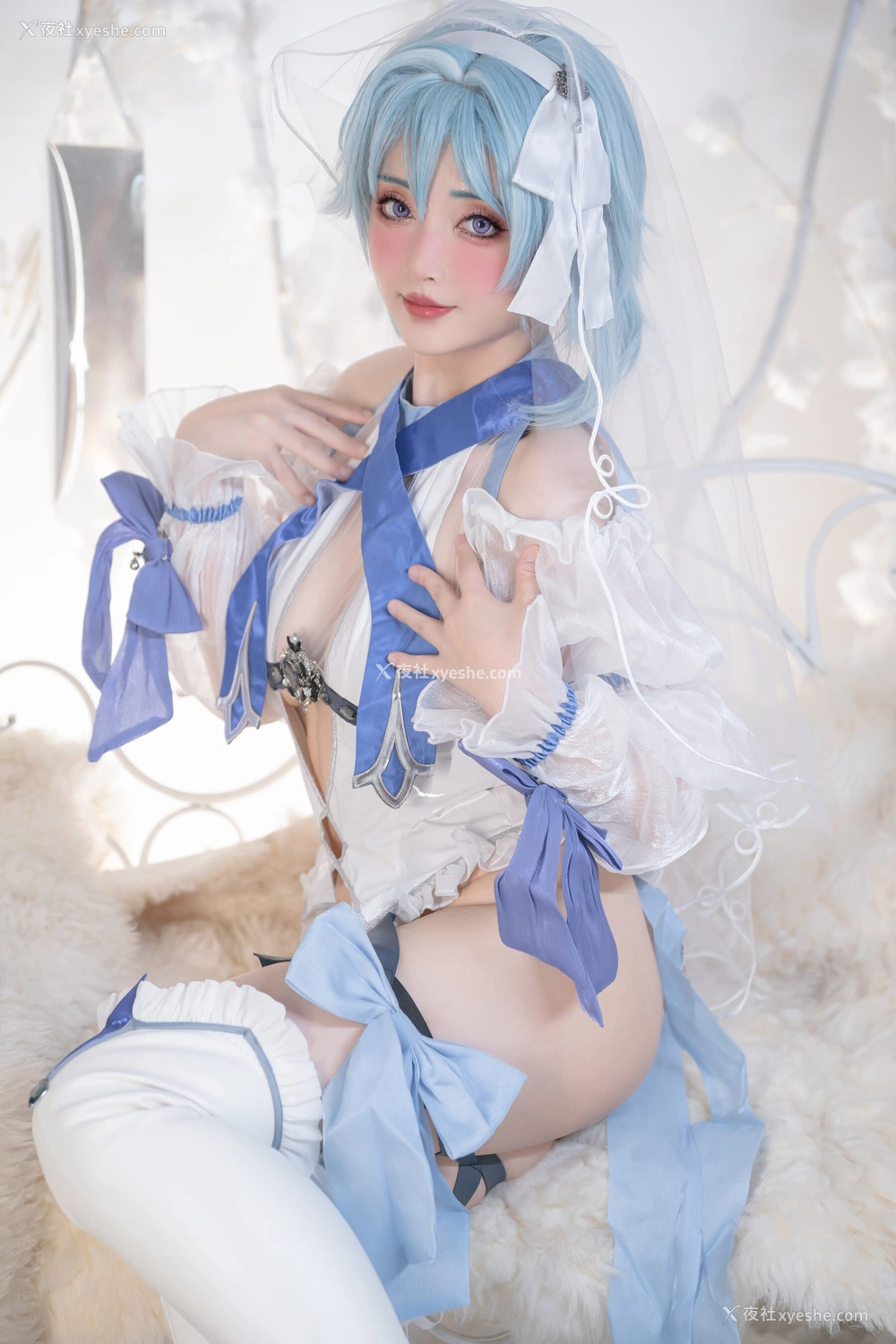 1P - 喵小吉x云烧《原神花嫁优菈、甘雨 双子：最强冰雪组合》