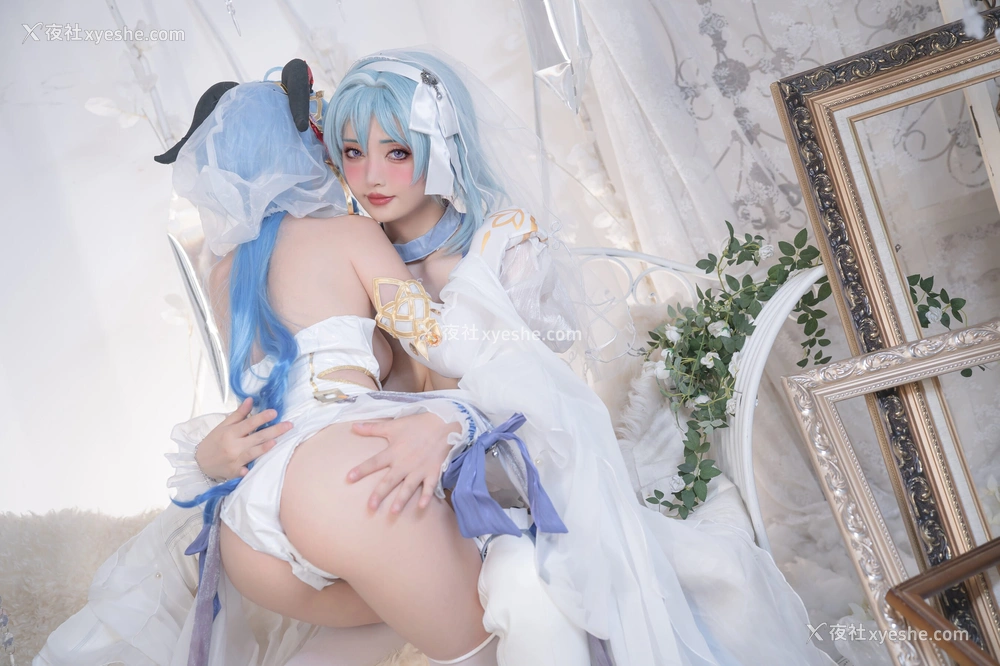 1P - 喵小吉x云烧《原神花嫁优菈、甘雨 双子：最强冰雪组合》