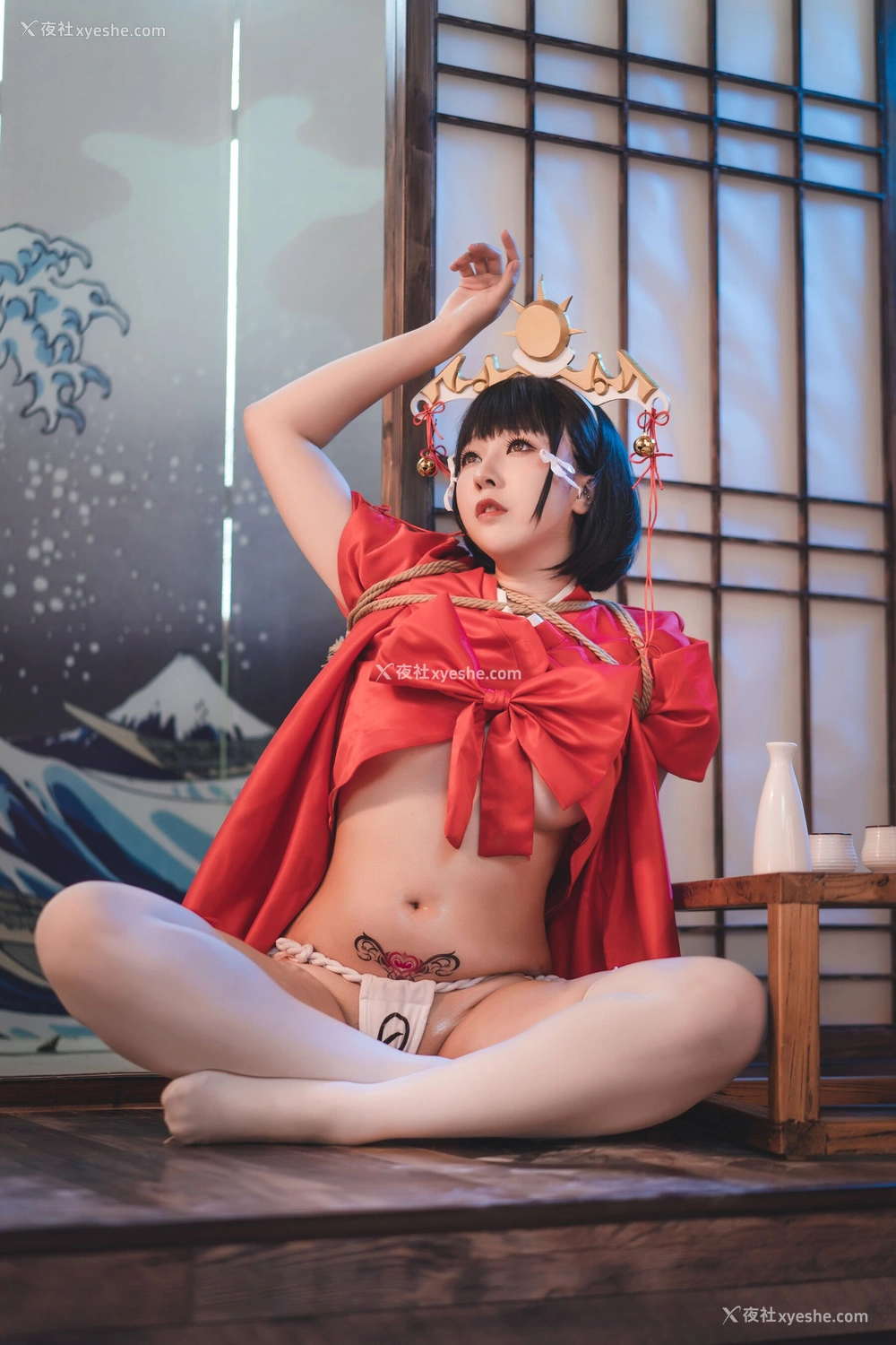 1P - 小容仔咕咕咕w《黑兽巫女辉夜》