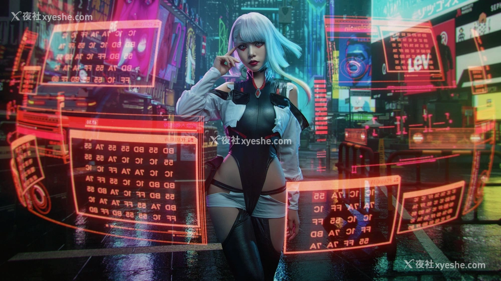 1P - 喵小吉《赛博朋克·边缘行者 Lcuy》
