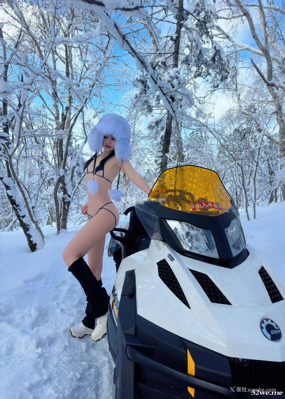1P - 就是阿朱啊《雪地美人》