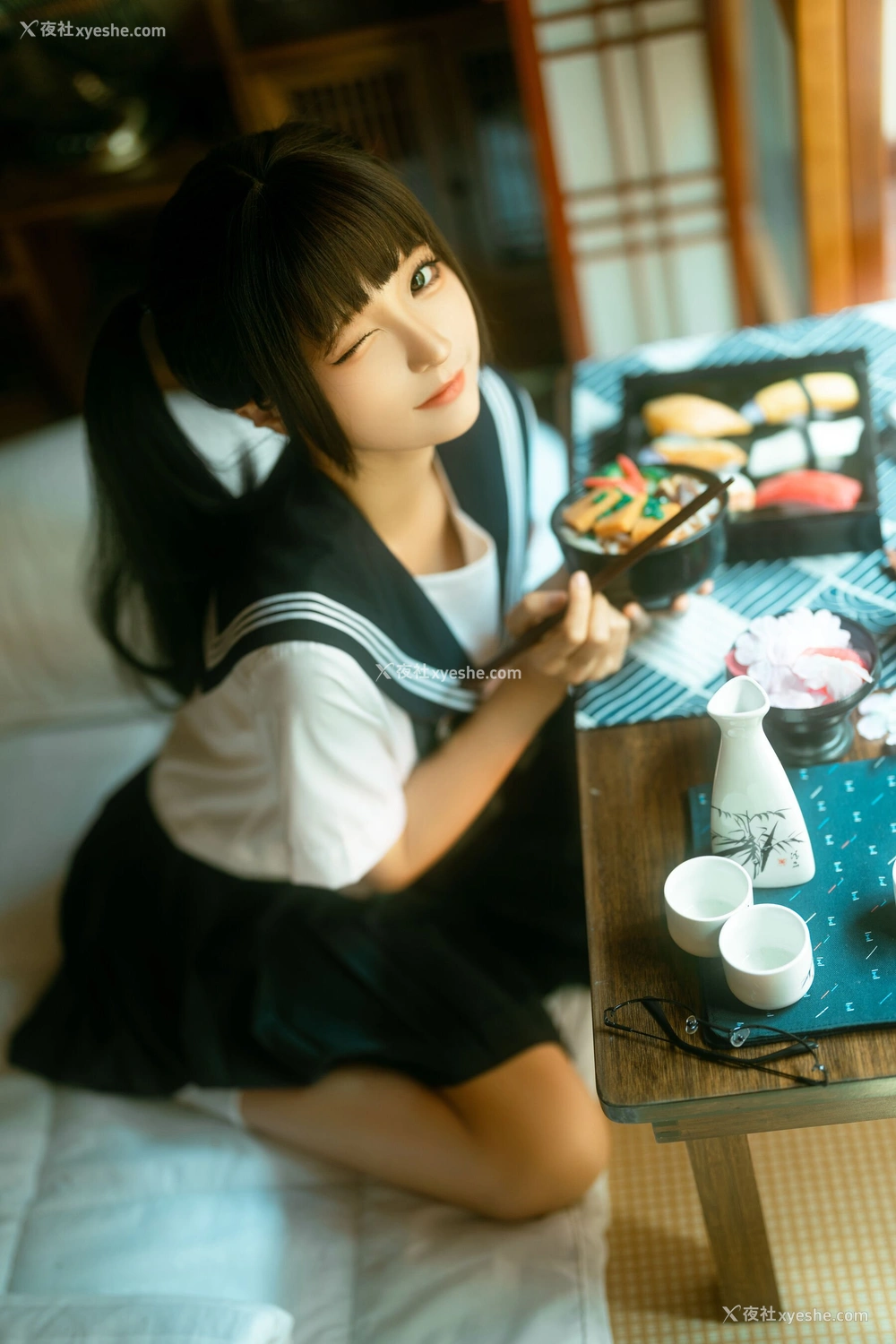 1P - 蠢沫沫《居家学妹》