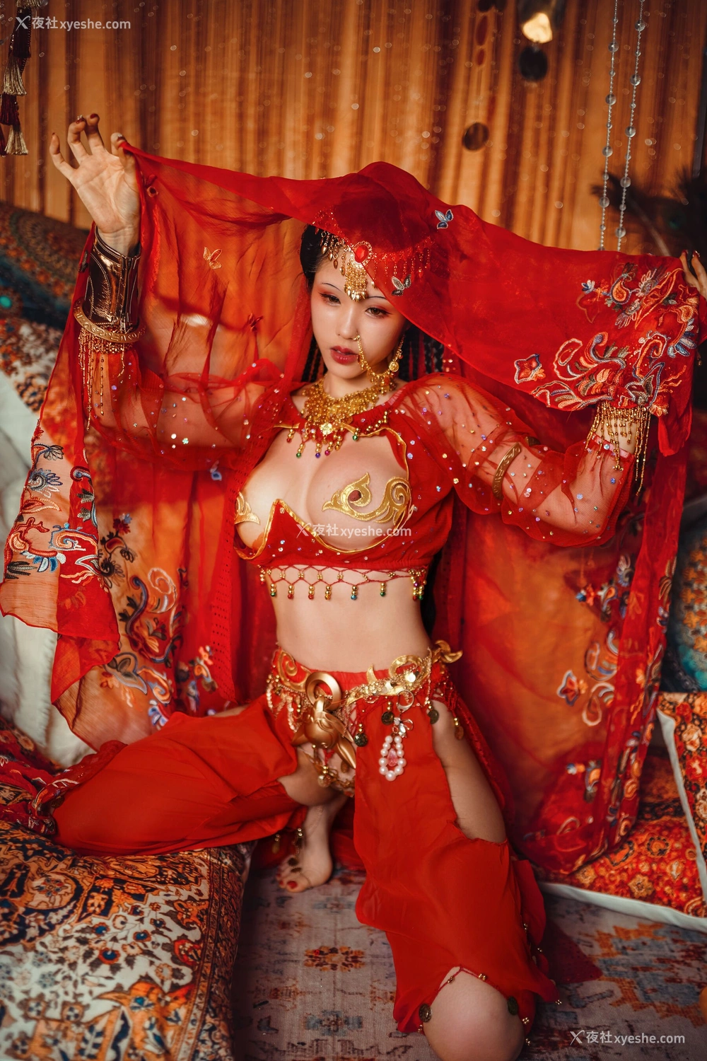 1P - 钛合金TiTi《塞上红鸾》