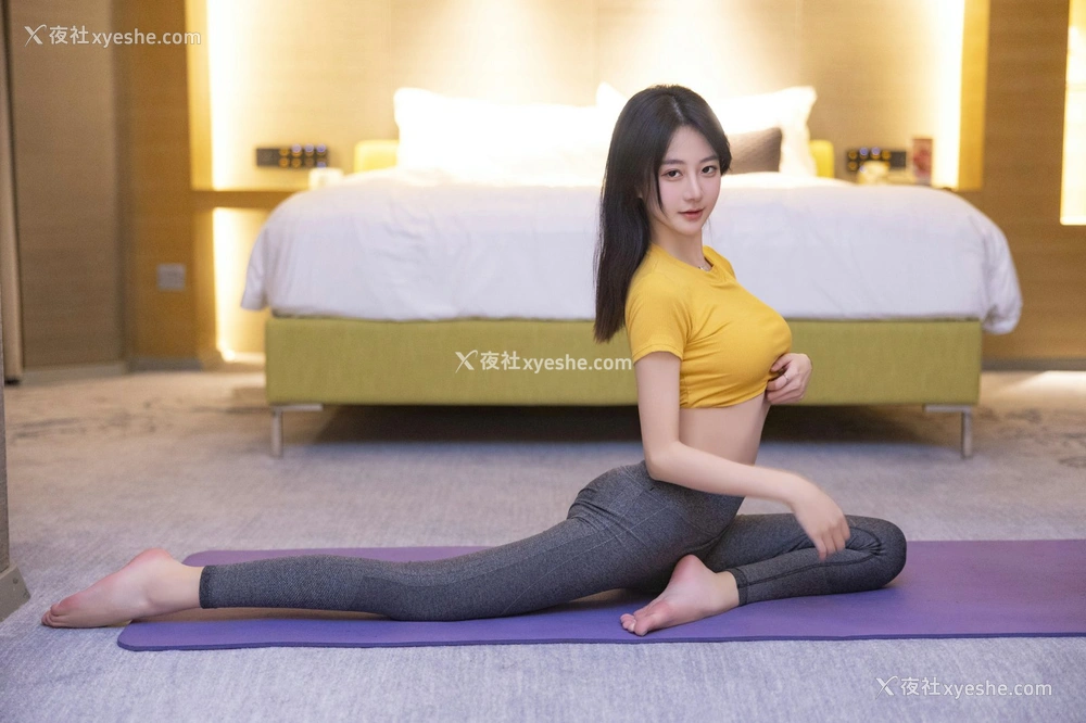 1P - 谢小蒽 – 内购私拍 瑜伽 原版写真