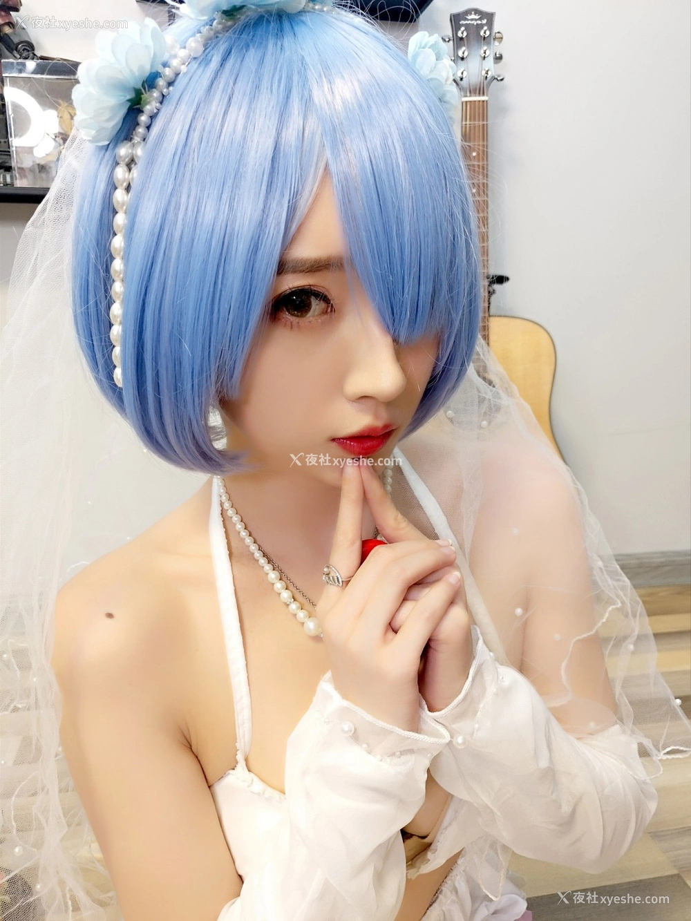 1P - 小巫女露娜 – 雷姆婚纱
