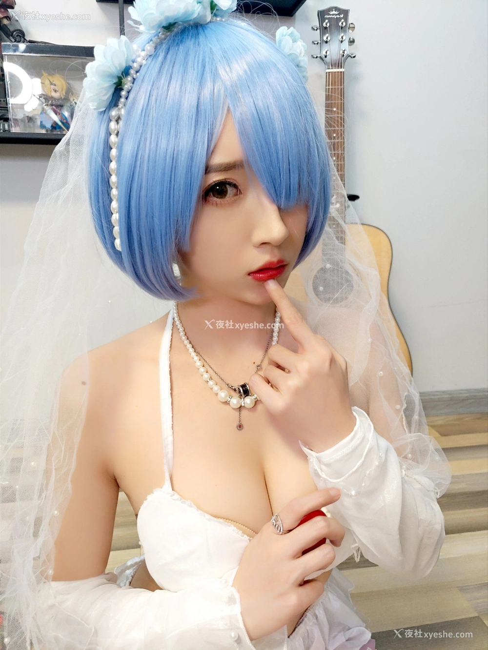 1P - 小巫女露娜 – 雷姆婚纱