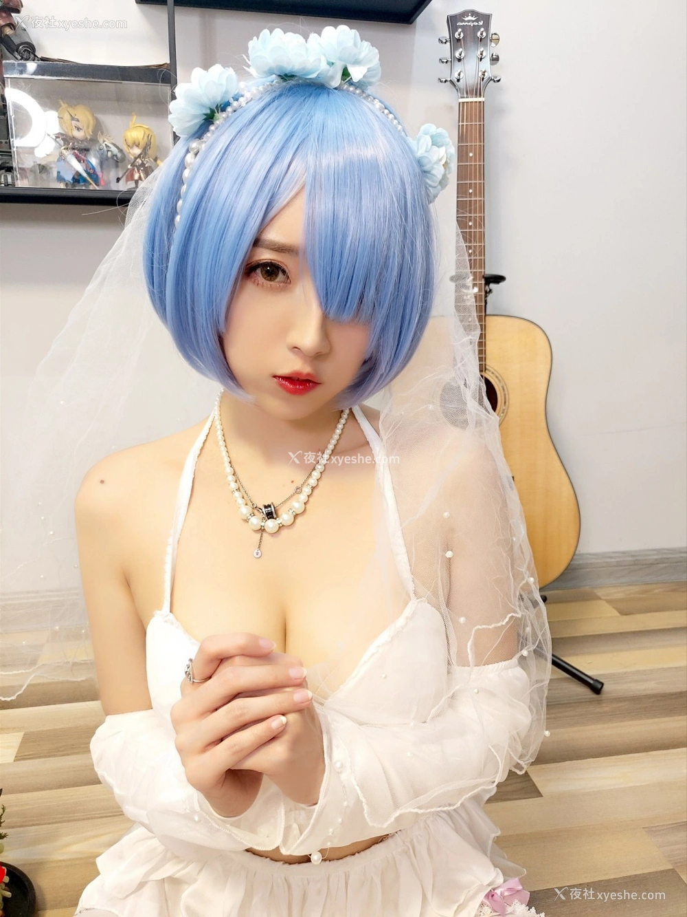 1P - 小巫女露娜 – 雷姆婚纱