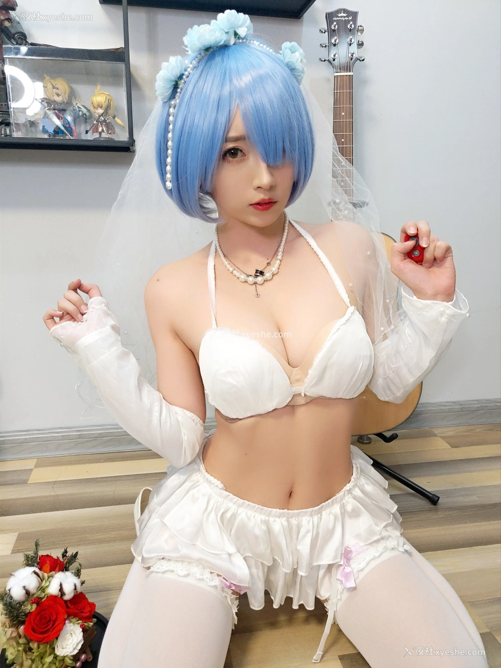 1P - 小巫女露娜 – 雷姆婚纱