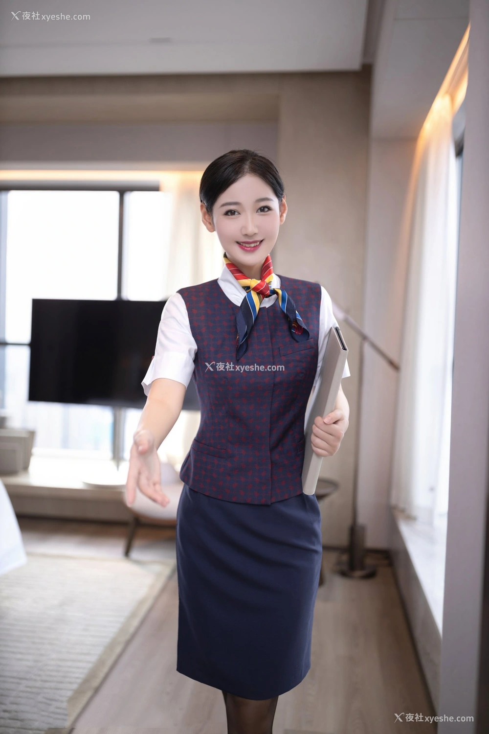 1P - 唐安琪 国航空姐 原版写真