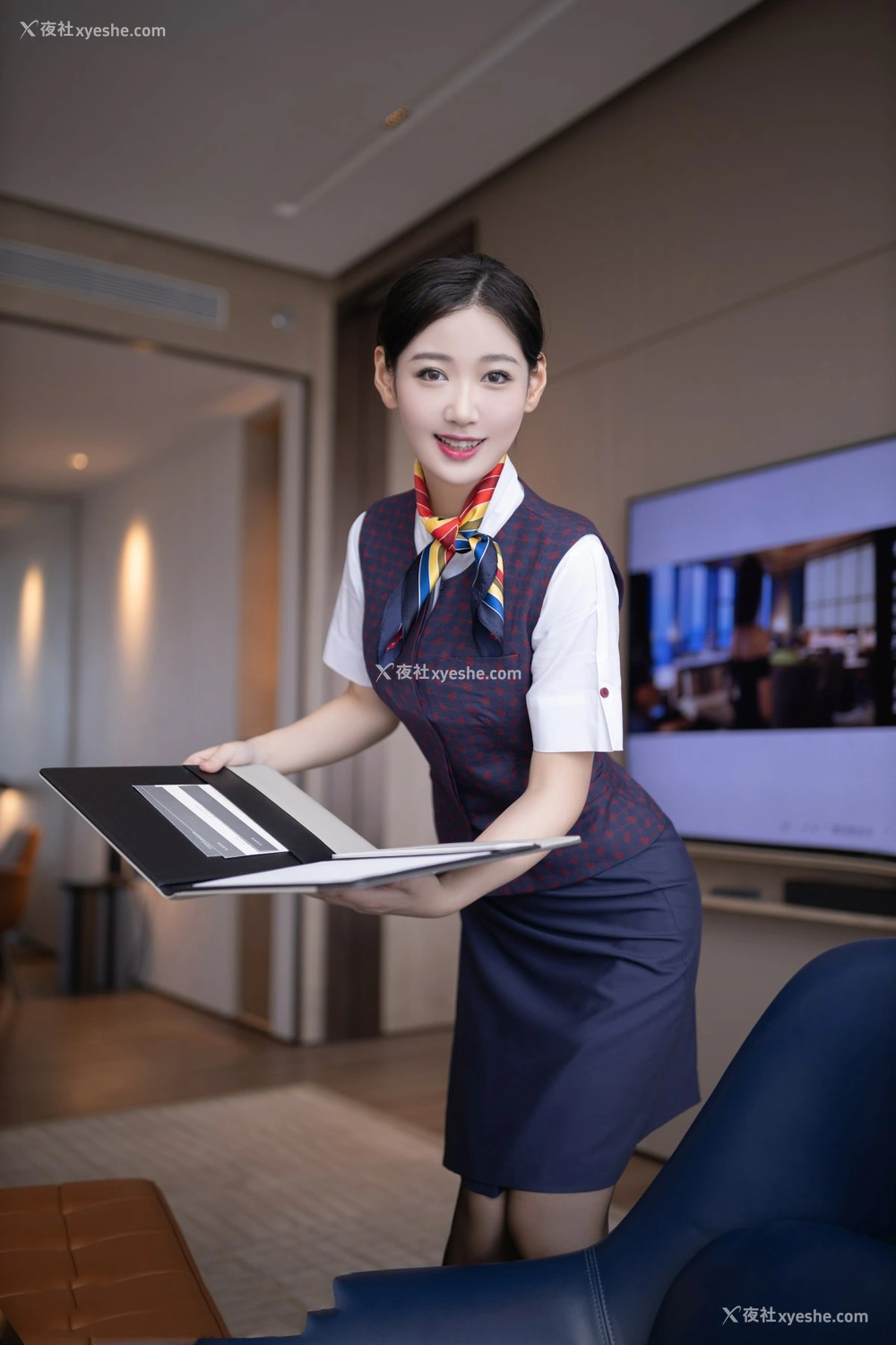 1P - 唐安琪 国航空姐 原版写真