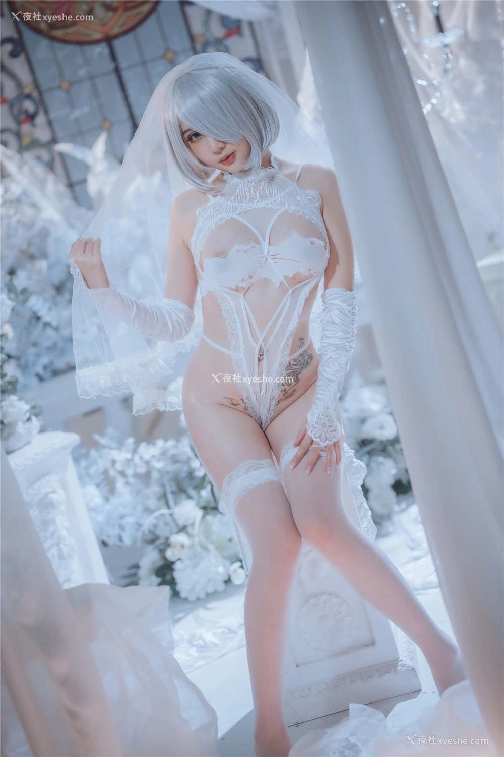1P - 蜜蜜子Kimmie《2B同人白花嫁》