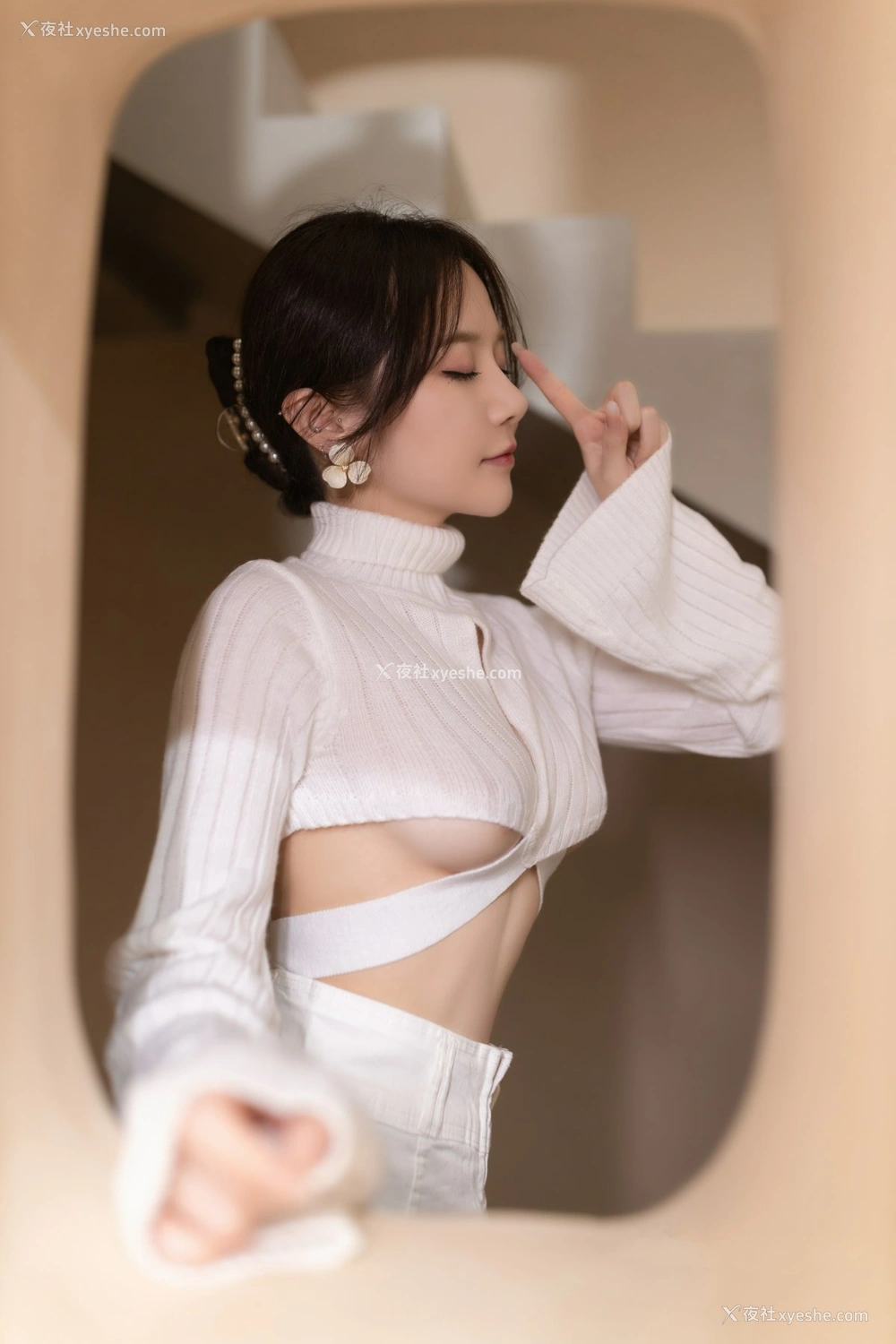 1P - 鱼子酱 雪化 原版写真
