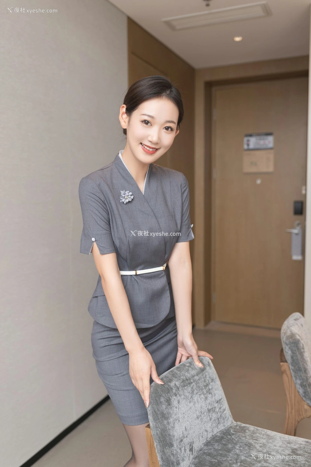 1P - 唐安琪职业装OL原版写真