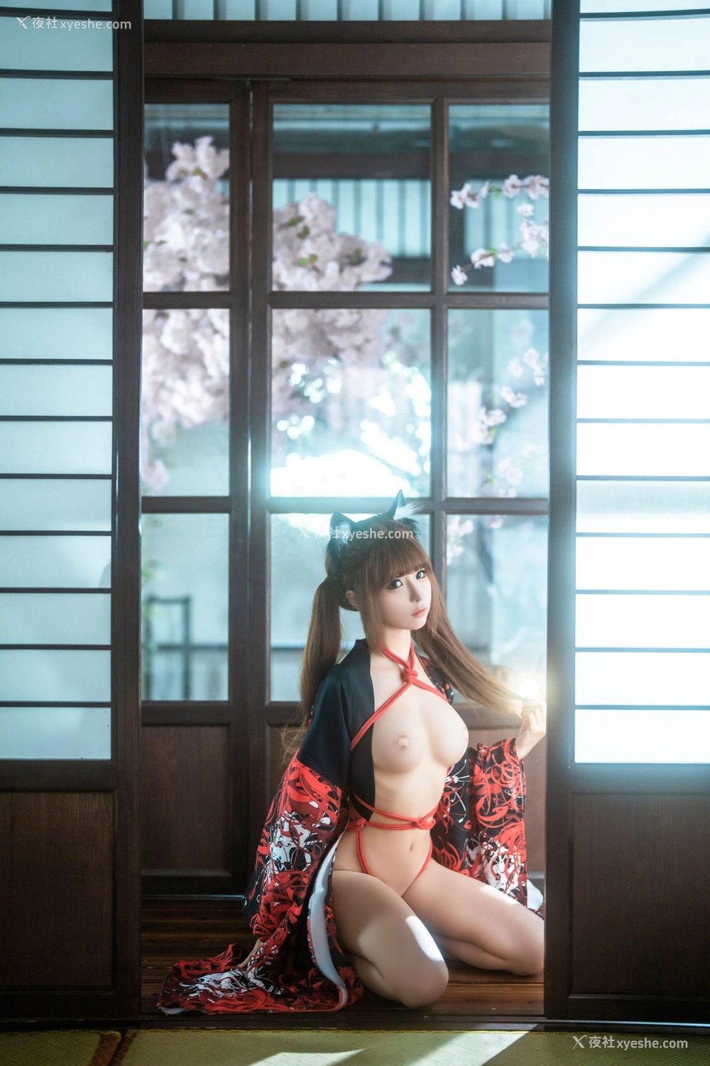1P - 蠢沫沫《捆绑和服》